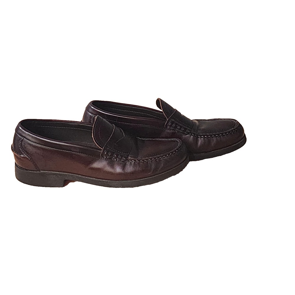 Rockport Men's Leather 2418 Loafers Size 10 Medium Brown Leather - Picture 11 of 16